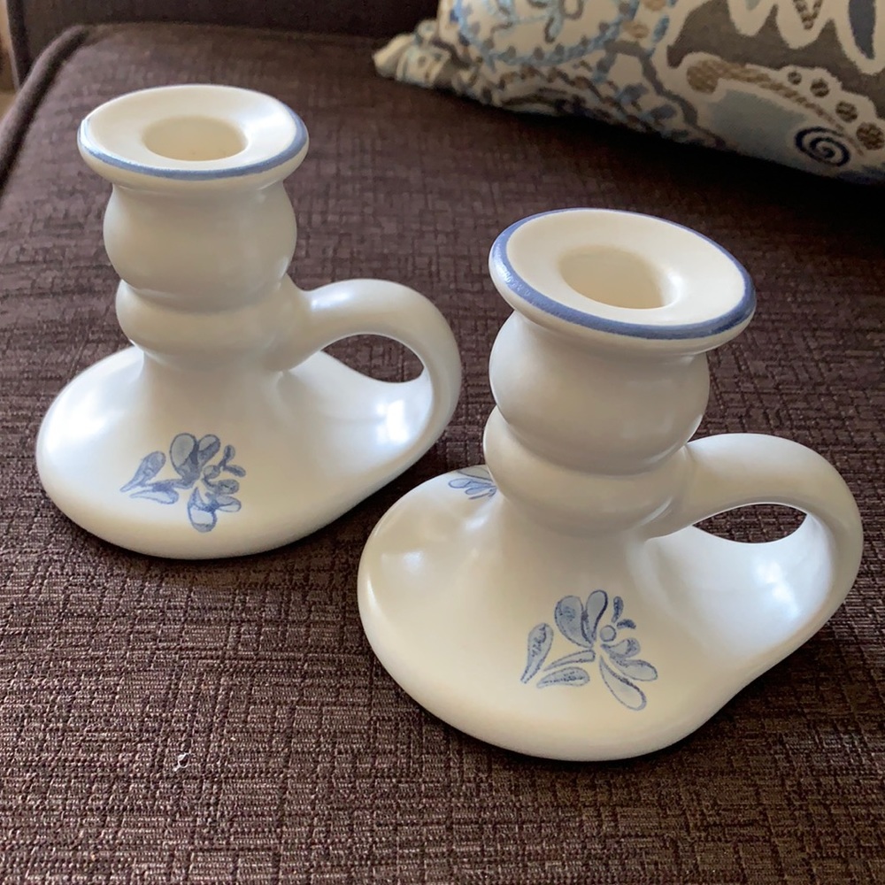 Pfaltzgraff Yorktown Candle Holders